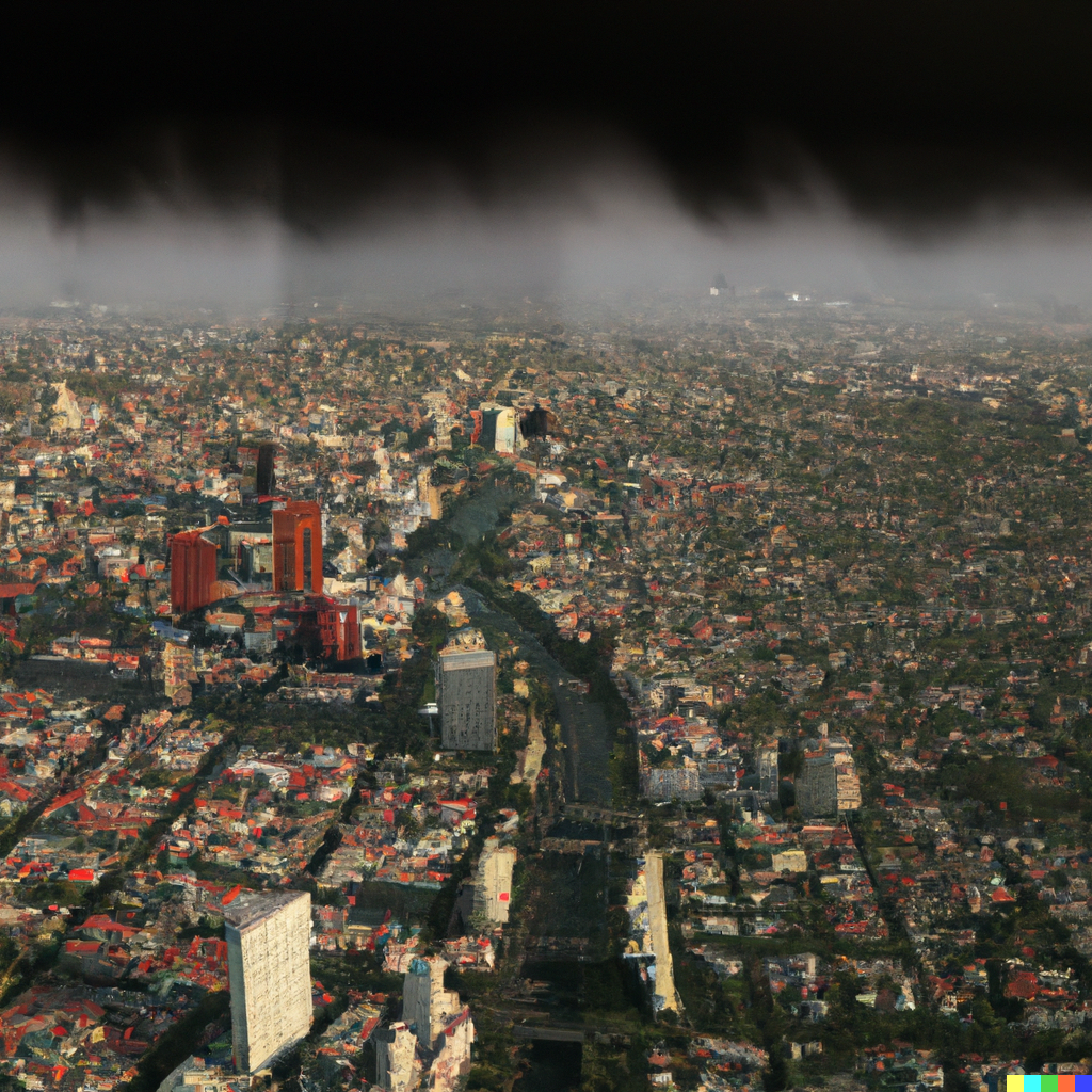 Mexico city affected by global warming